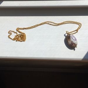Long Amethyst Necklace